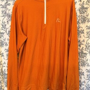 Men’s Rhoback Orange Long Sleeve Pullover